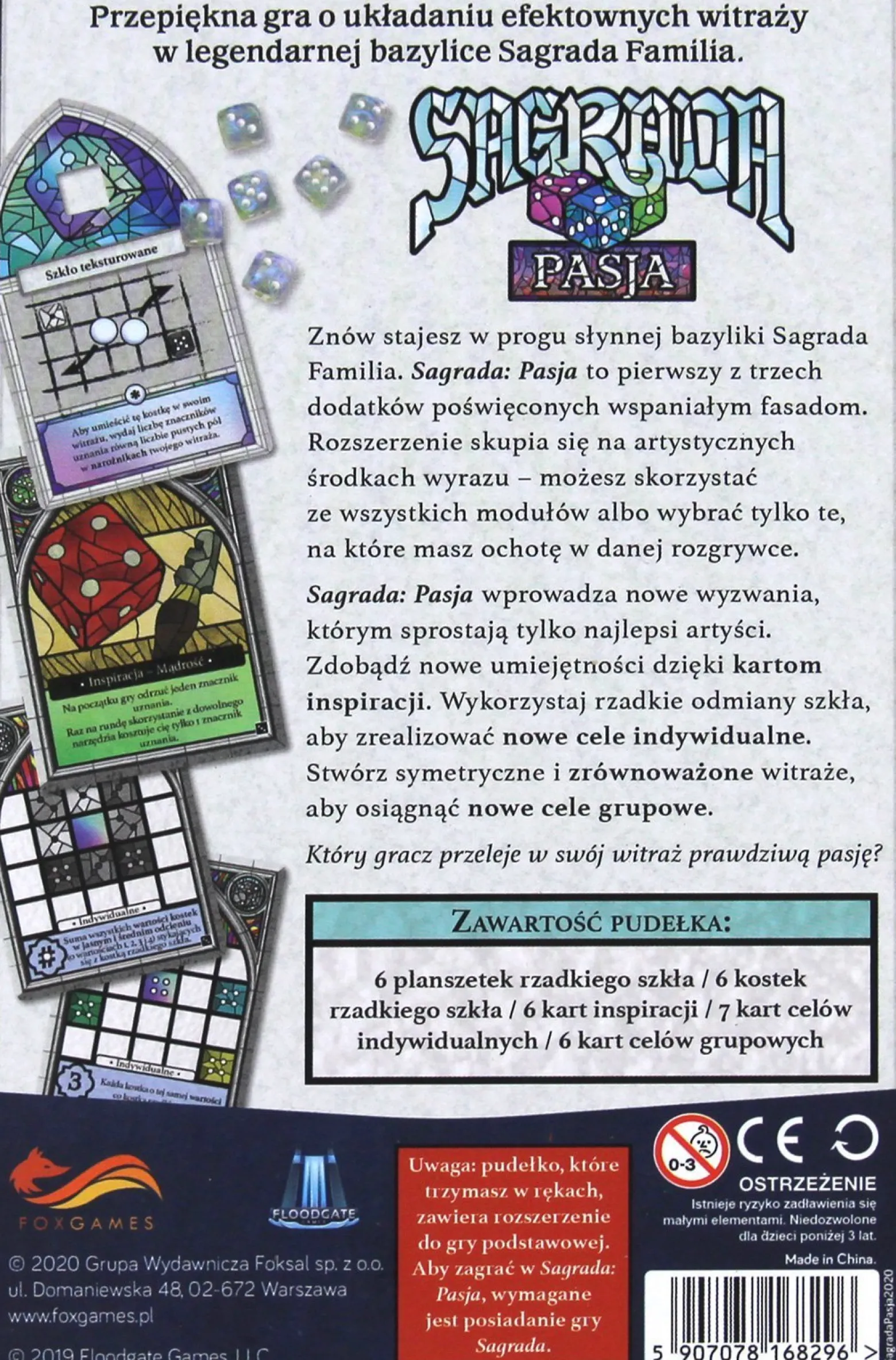 Sagrada: Pasja