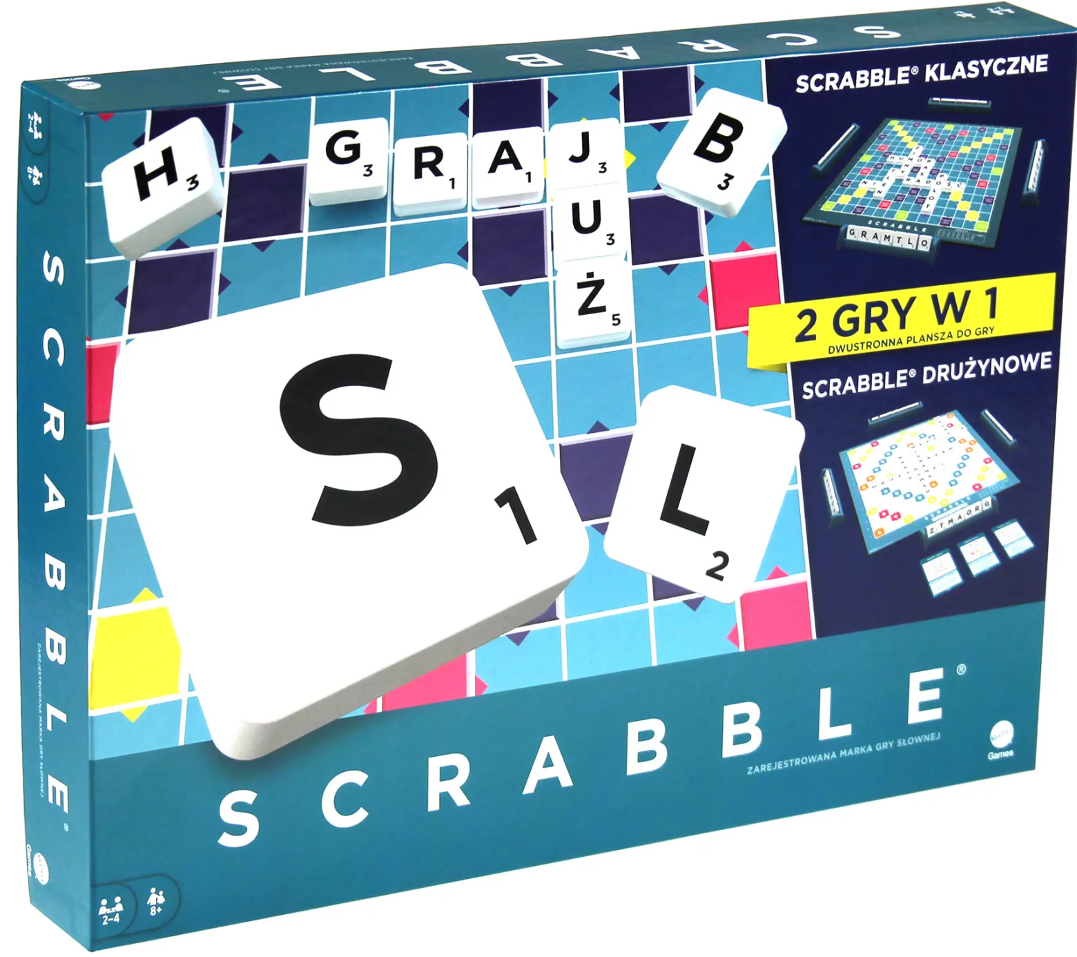 Scrabble klasyczne + Scrabble drużynowe