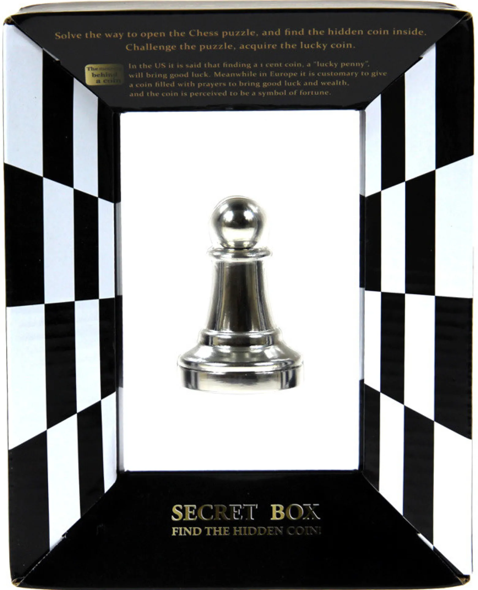 Seria Szachy (Silver) - Łamigłówka Cast Pawn (Pion)