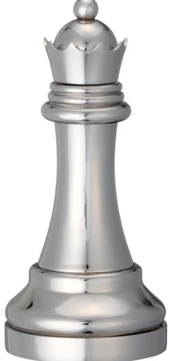 Seria Szachy (Silver) - Łamigłówka Cast Queen (Hetman)