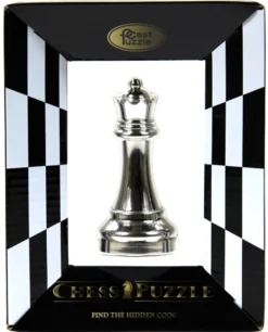 Seria Szachy (Silver) - Łamigłówka Cast Queen (Hetman)
