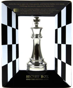 Seria Szachy (Silver) - Łamigłówka Cast King (Król)