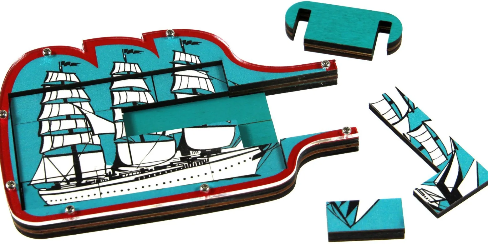 Ship in a Bottle - łamigłówka Recent Toys - poziom 3/5