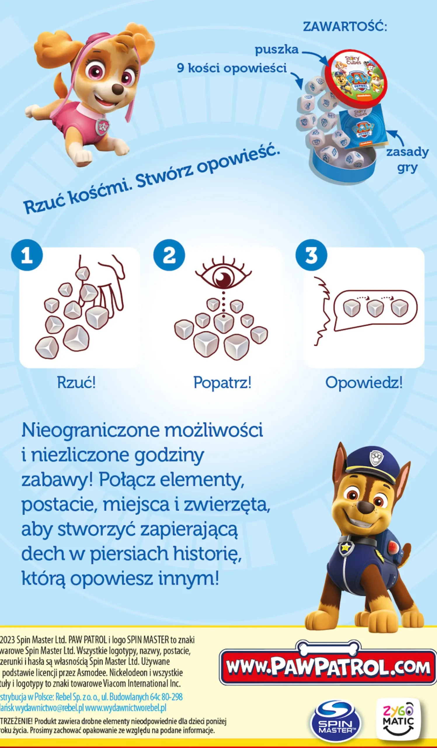 Story Cubes: Psi Patrol