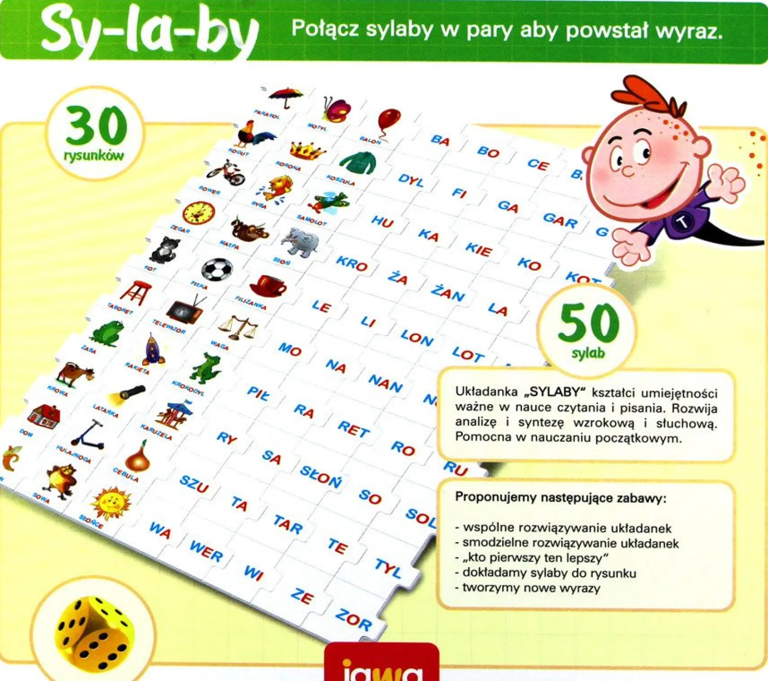Sy-la-by - układanka edukacyjna