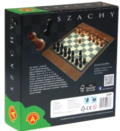 Szachy drewniane