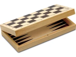Szachy / Warcaby / Backgammon (drewniane) (648)