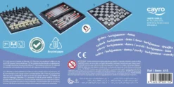 Szachy / Warcaby / Backgammon (wersja magnetyczna) (415)