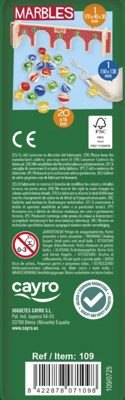 Szklane kulki (w metalowej puszce) (109)
