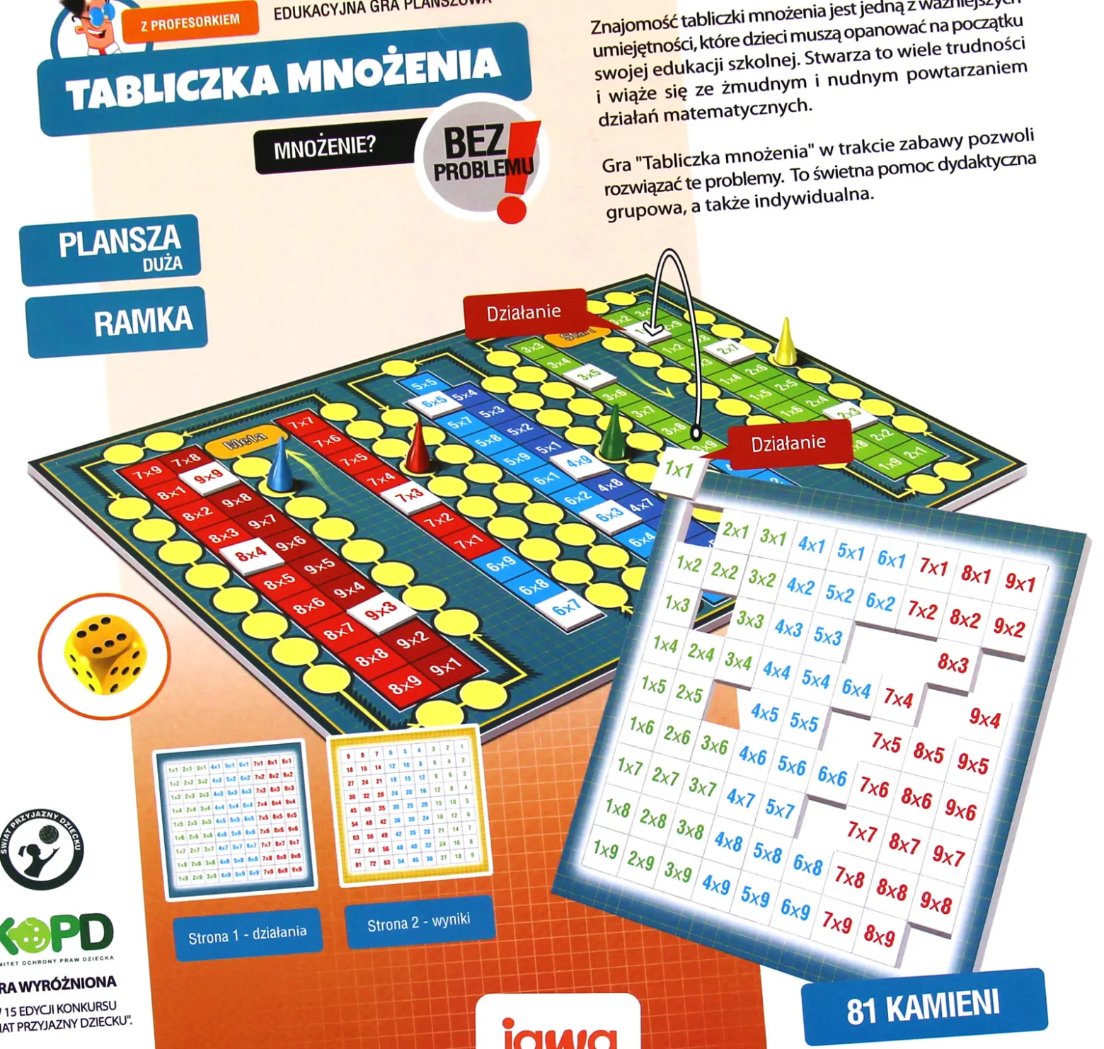 Tabliczka mnożenia z Profesorkiem