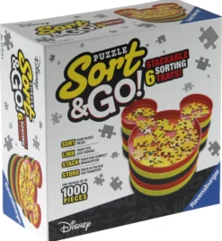 Tacki do sortowania puzzli (sorter) Disney - 6 szt.
