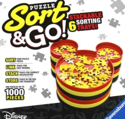 Tacki do sortowania puzzli (sorter) Disney - 6 szt.