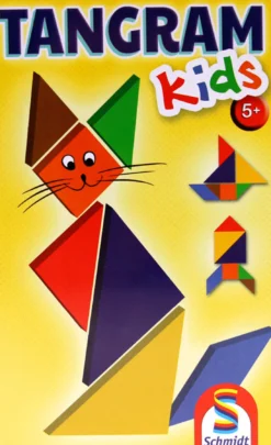 Tangram dla dzieci (w metalowej puszce)
