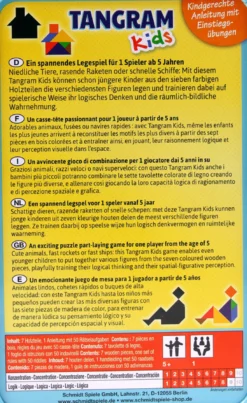 Tangram dla dzieci (w metalowej puszce)
