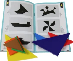 Tangram dla dzieci (w metalowej puszce)