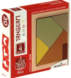 Tangram (Ogień) - łamigłówka Recent Toys - poziom 3/5