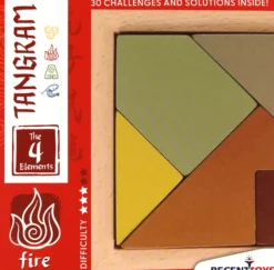 Tangram (Ogień) - łamigłówka Recent Toys - poziom 3/5