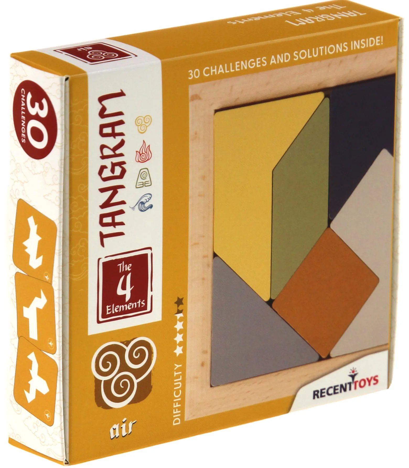 Tangram (Powietrze) - łamigłówka Recent Toys - poziom 3,5/5