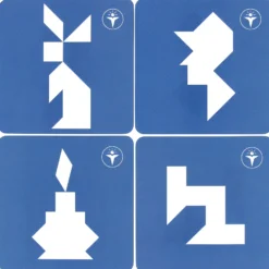 Tangram (Woda) - łamigłówka Recent Toys - poziom 4/5