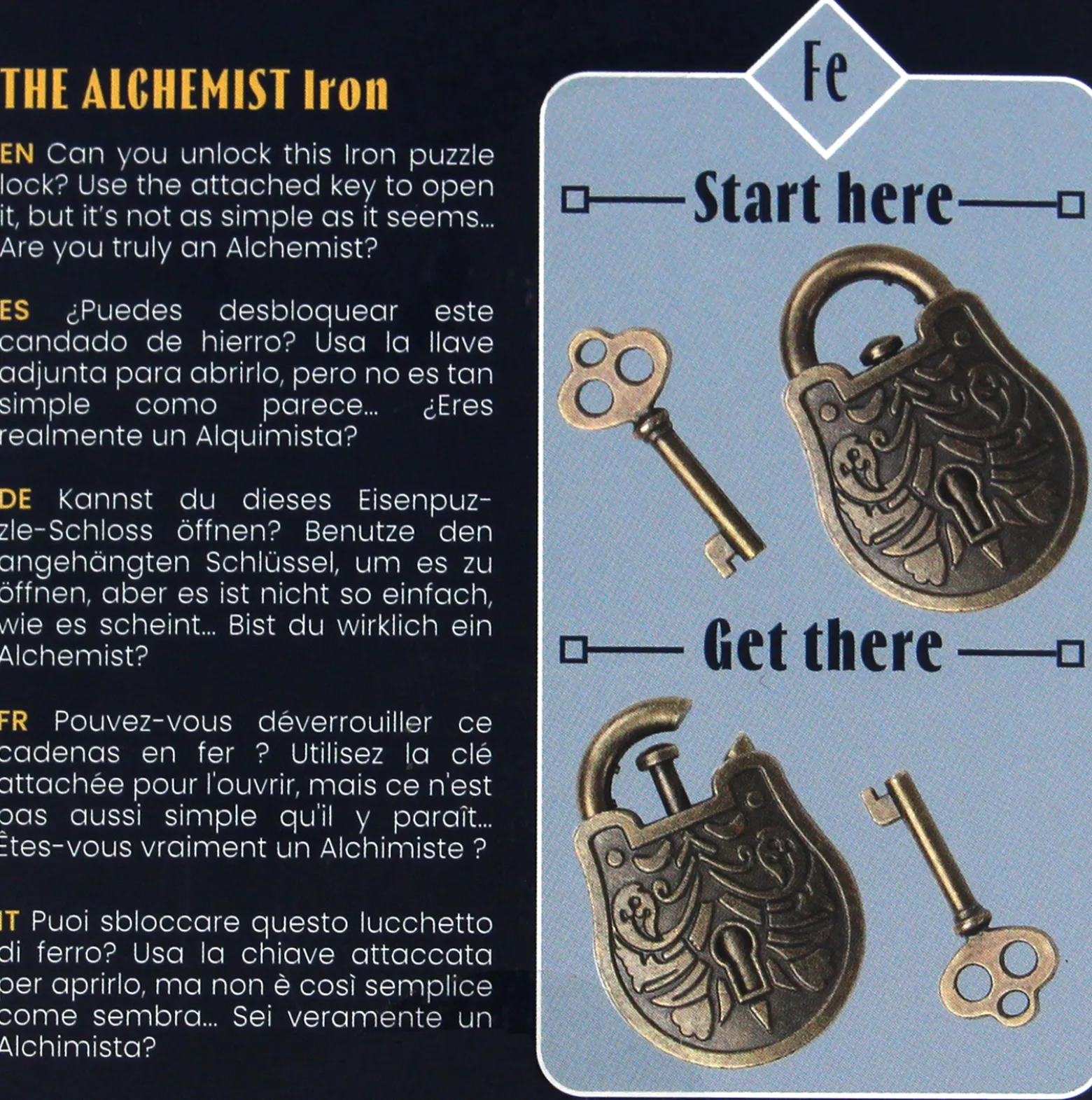 The Alchemist Puzzles: Iron - łamigłówka Recent Toys - poziom 4/5