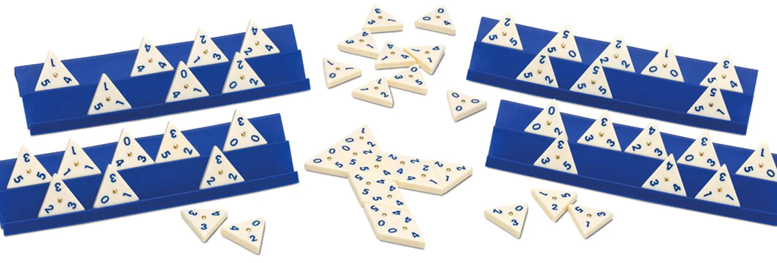 Trójkątne domino (w metalowej puszce) (754)