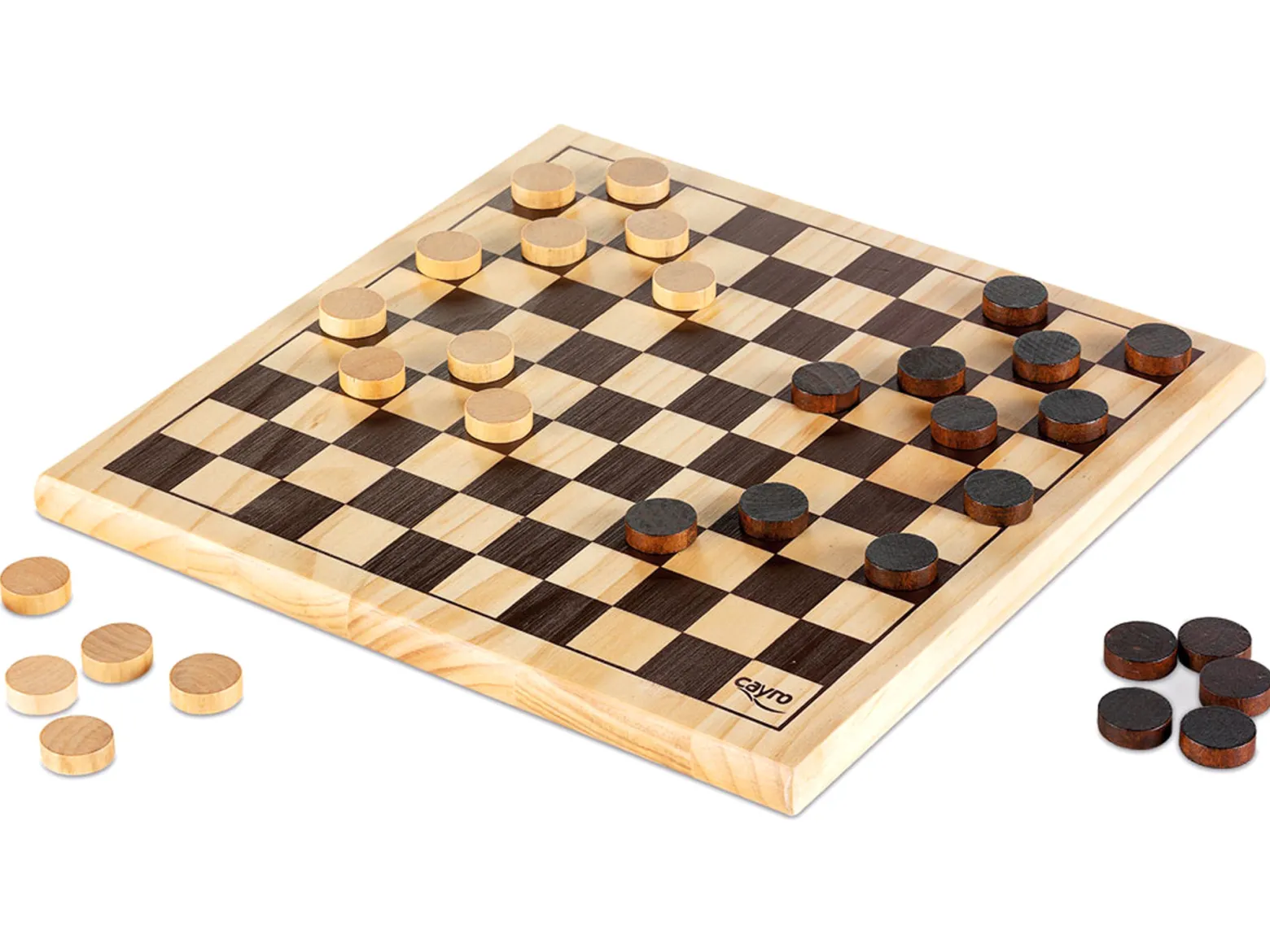 Warcaby drewniane (634)