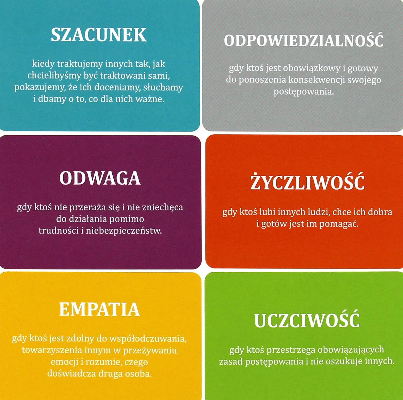 Wartości mają moc