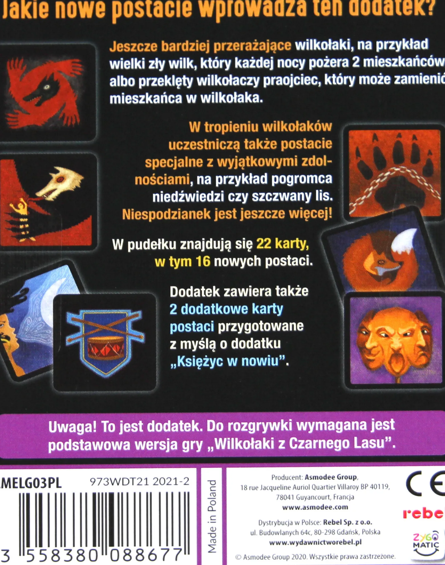 Wilkołaki z Czarnego Lasu: Postacie