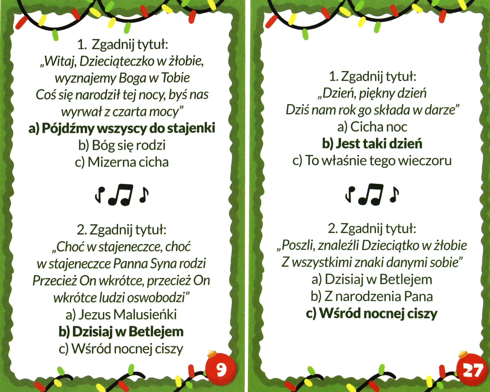 Świąteczne melodie