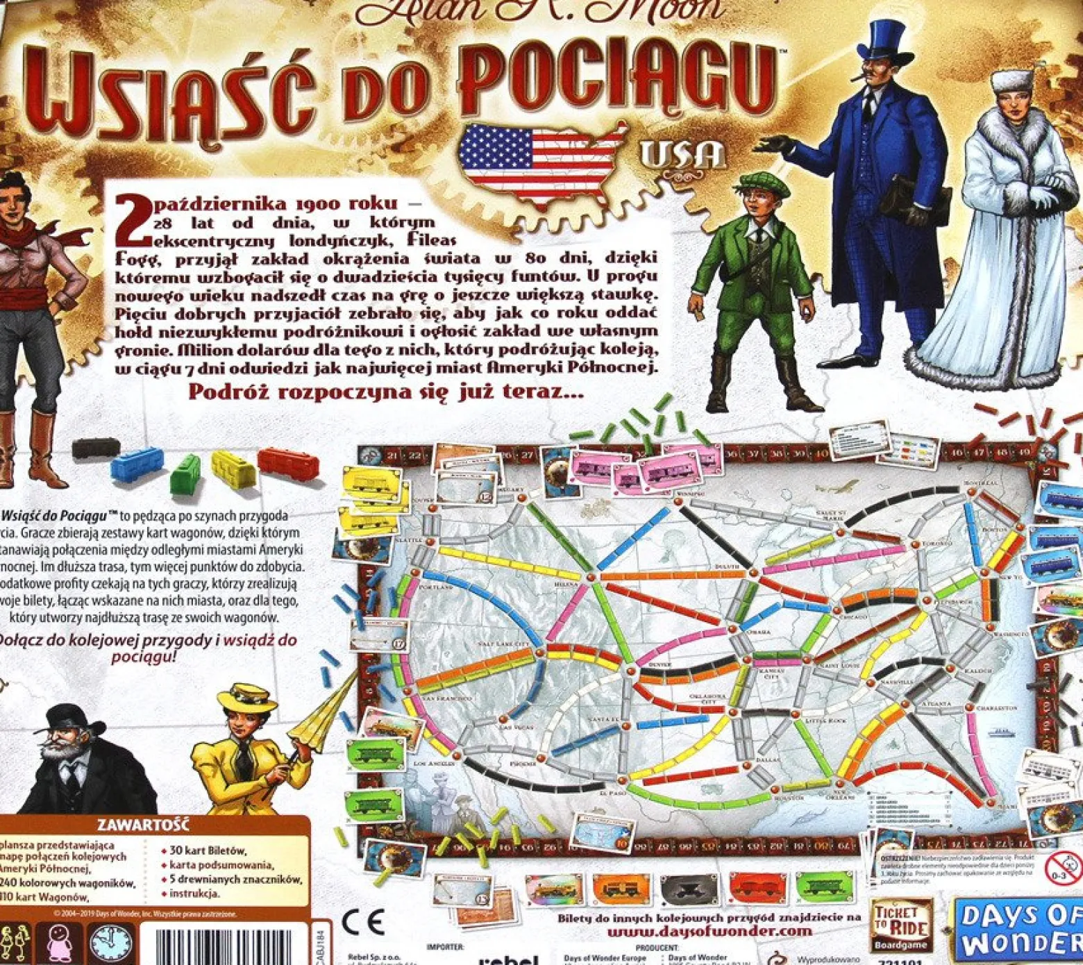 Wsiąść do pociągu: USA