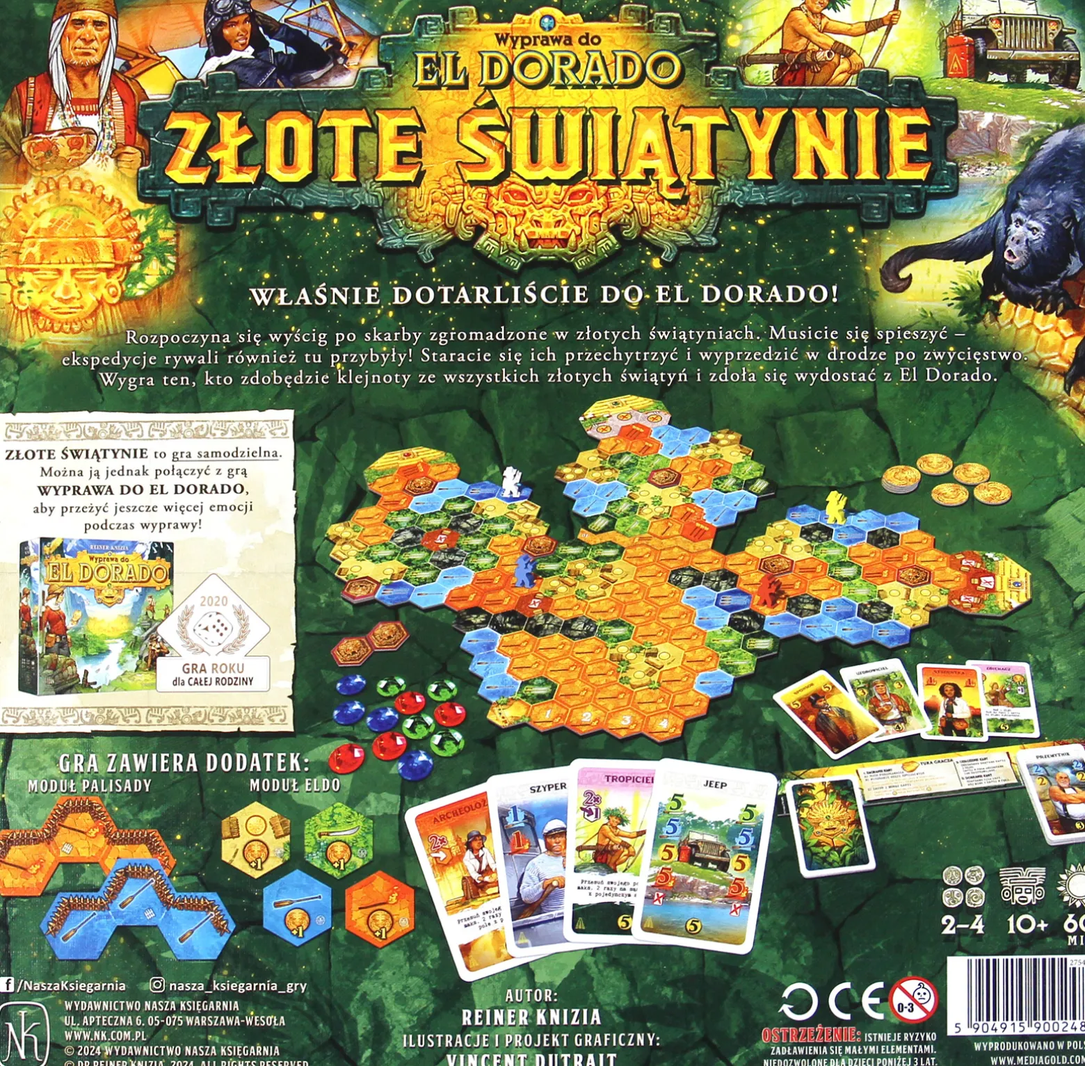 Wyprawa do El Dorado: Złote świątynie