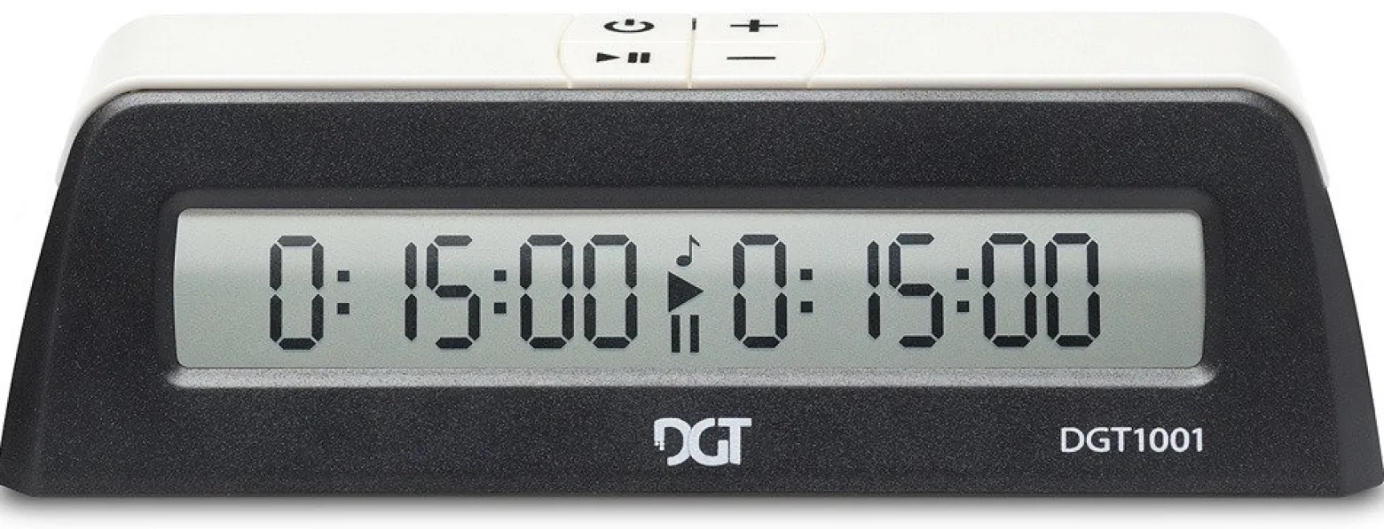 Zegar szachowy DGT 1001 (czarno-biały)