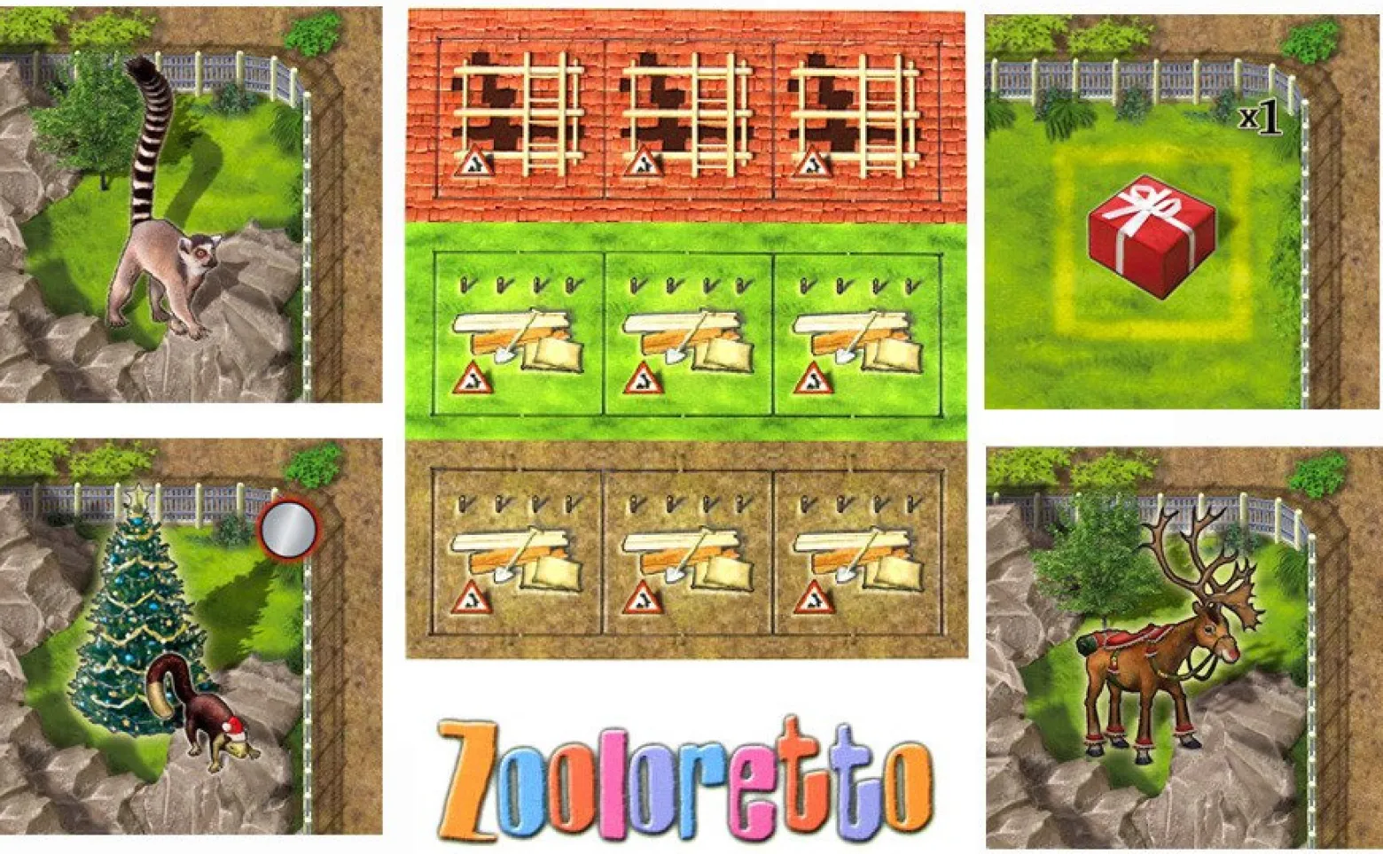 Zooloretto: 5 dodatków (zestaw)